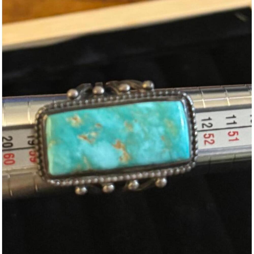 Vintage Turquoise Silver Ring